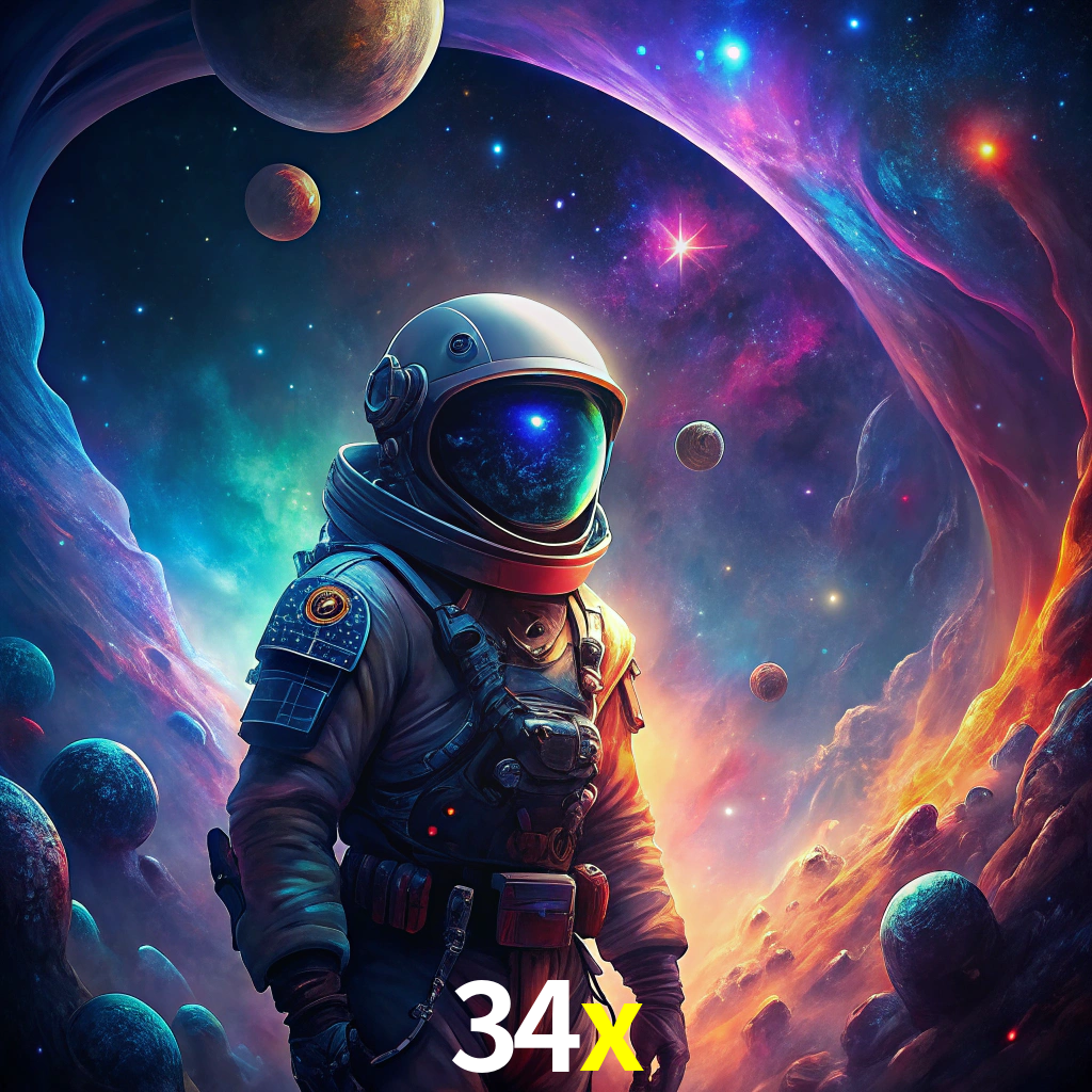 34x Jogo de Astronauta